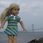 Doll at the Verizano bridge