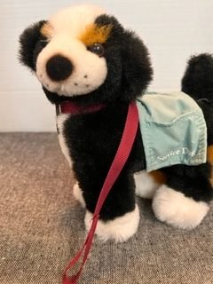 18" Nicki American Girl Doll Retired Sprocket Dog in Training Service Vest ONLY 