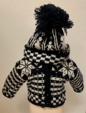 Kirsten’s hand-knit woolens