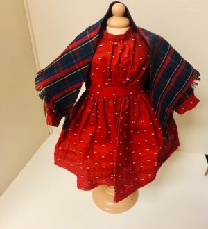 Kirsten's School Dress with Shawl Front
