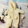 PC Bitty Baby Snowsuit Set Hood