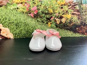 Samantha’s White Party Slippers