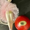 Molly's Stocking - ballerina & yo-yo pc tags
