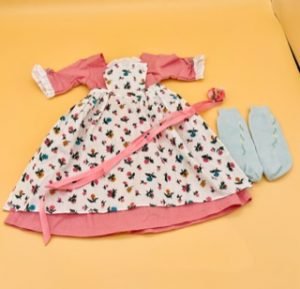PC Felicity's Spring Gown with Pinner Apron and Pompon Full