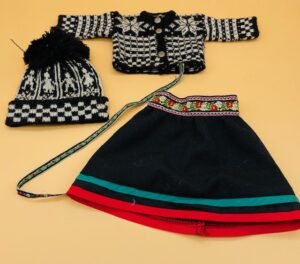 PC Kirsten's Hand Knit Woolens + Winter Skirt the Set
