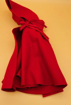 Felicity's Cardinal Cloak Front PC